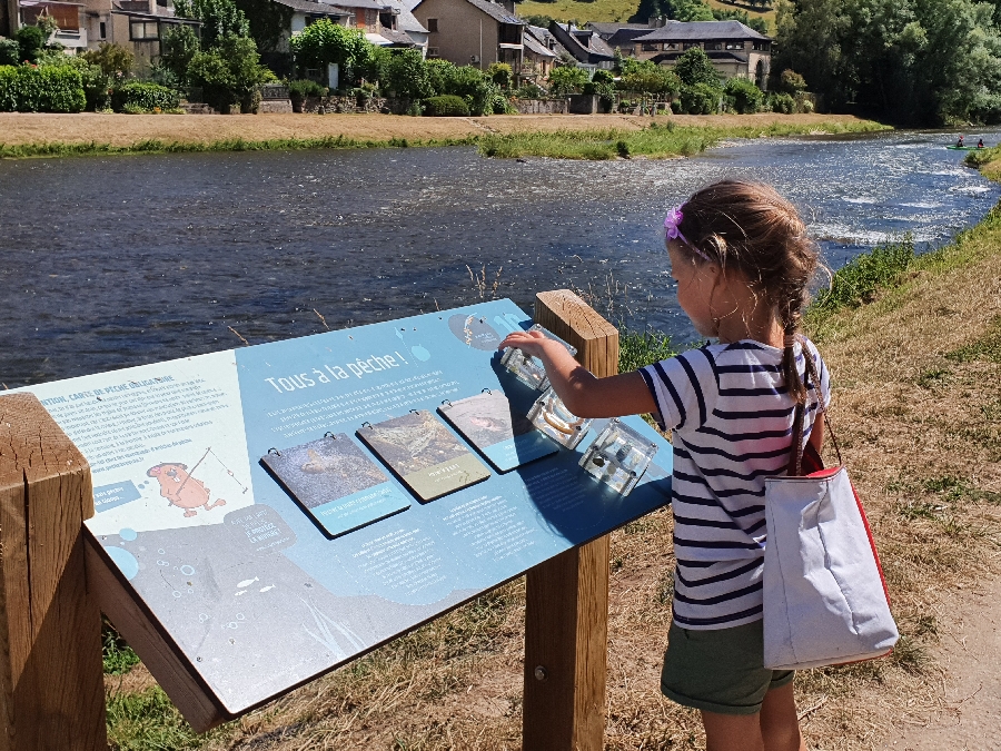 Parcours famille - Itinéraire de découverte de la rivière Lot