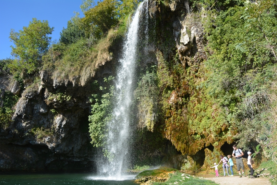 Cascade de Salles-la-Source  France Occitanie Aveyron Salles-la-Source 12330