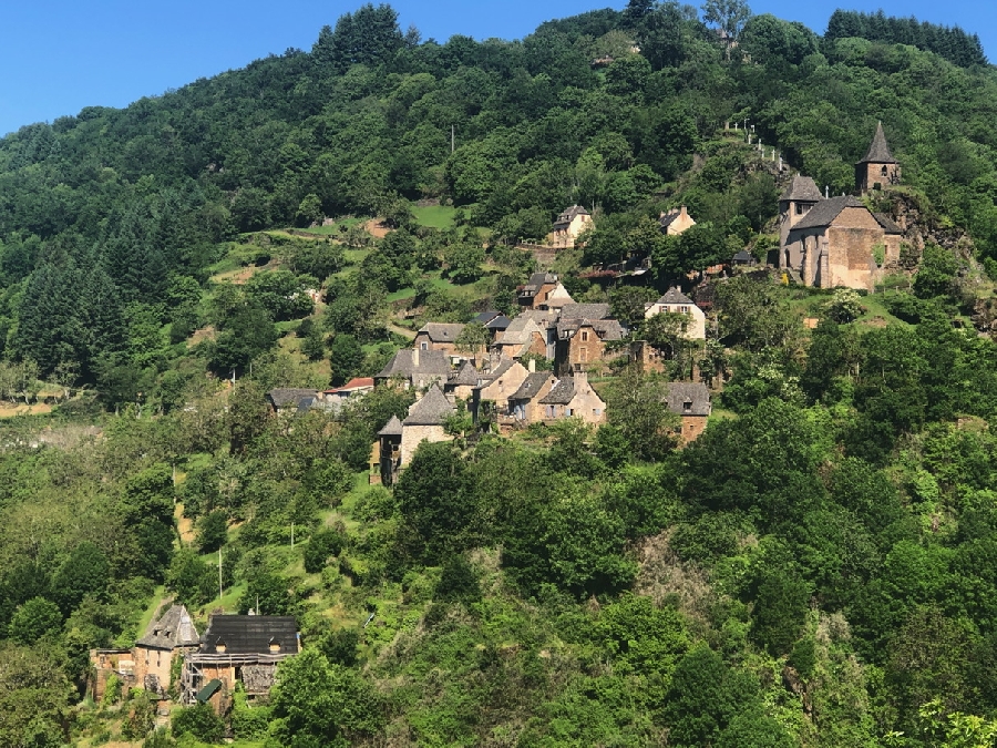 Parcours Trail Grand-Vabre n° 10  France Occitanie Aveyron Conques-en-Rouergue 12320