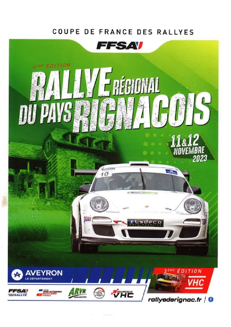 Rallye Régional du Pays Rignacois (4ème édition)