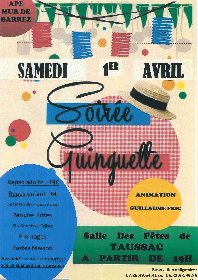 Soirée Guinguette par l'APE de Mur-de-Barrez