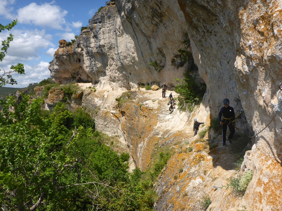 Mélanie et Guillaume - Via Ferrata