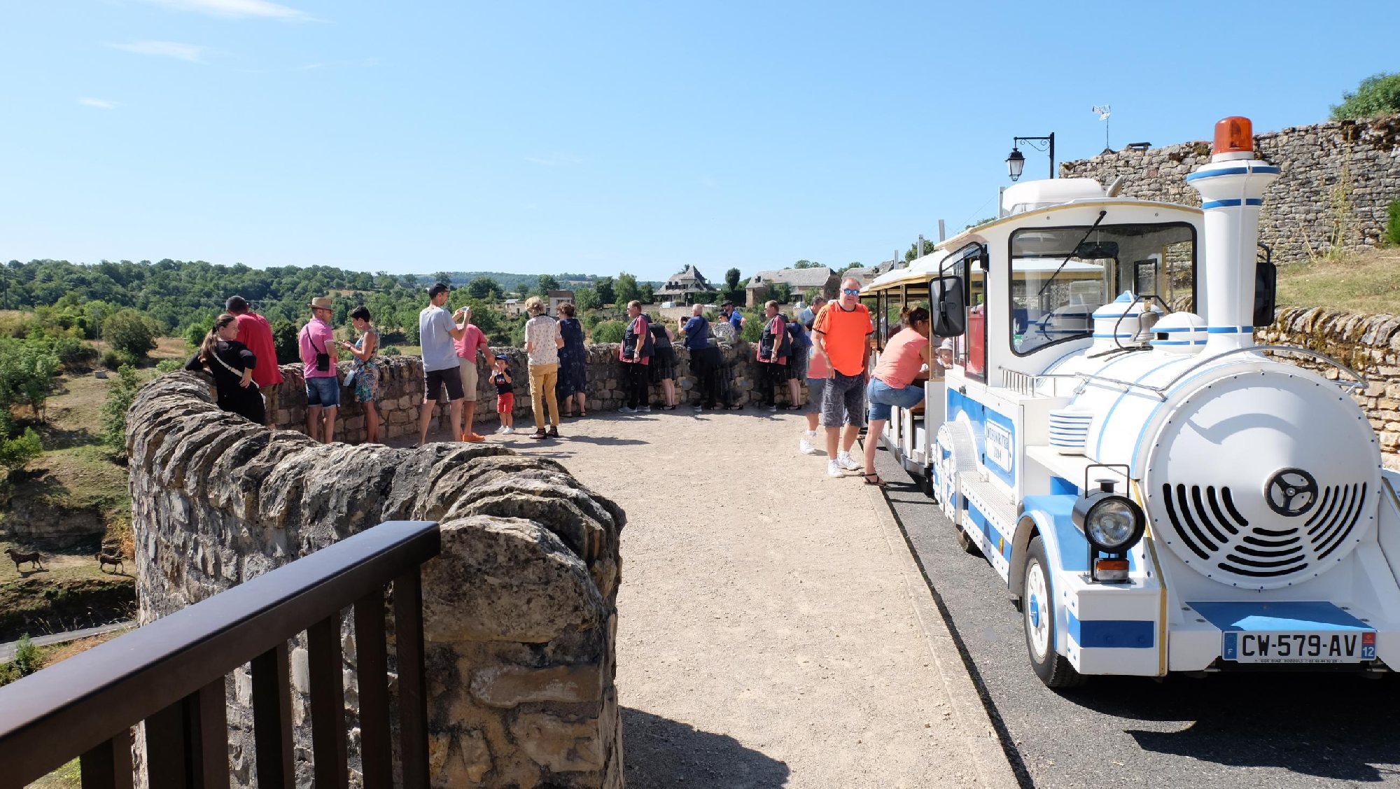 Découverte de Bozouls en petit train, Mairie de Bozouls