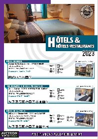 Brochure Hôtels, OFFICE DE TOURISME LARZAC VALLEES
