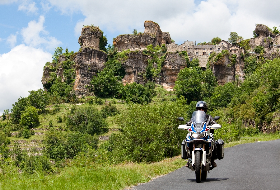 Circuit moto de Brousse-le-Château à Millau