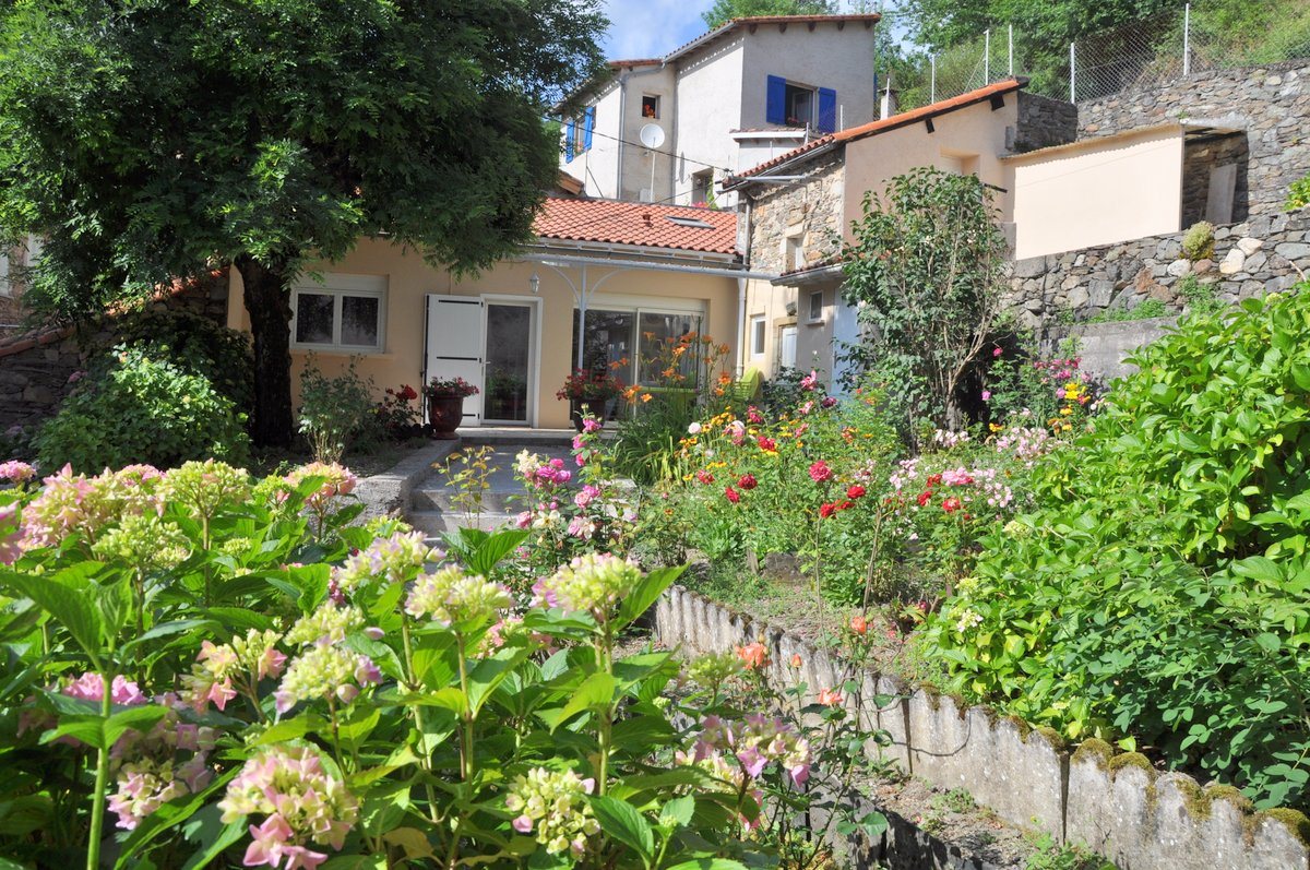 Jardin fleuri,