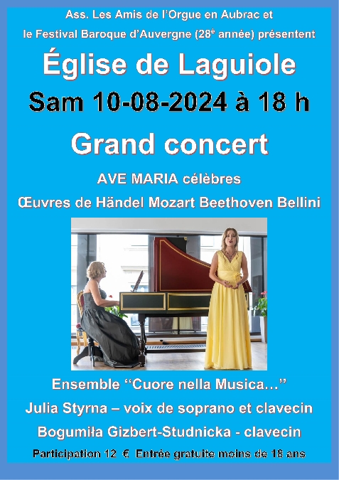 Grand Concert à Laguiole
