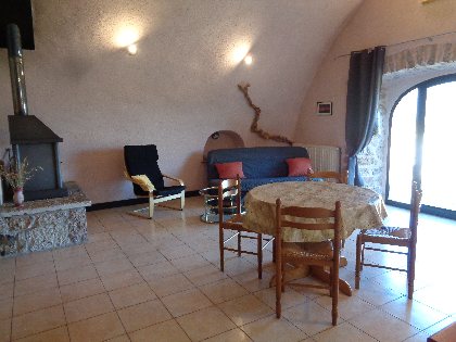 Salon salle à manger, Gites Marlavagne