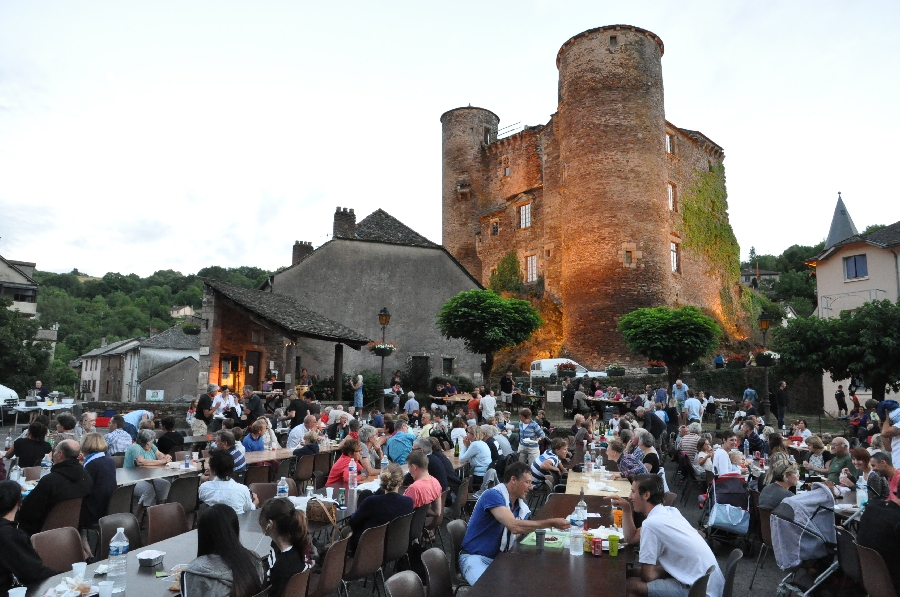 Marché gourmand en nocturne: 