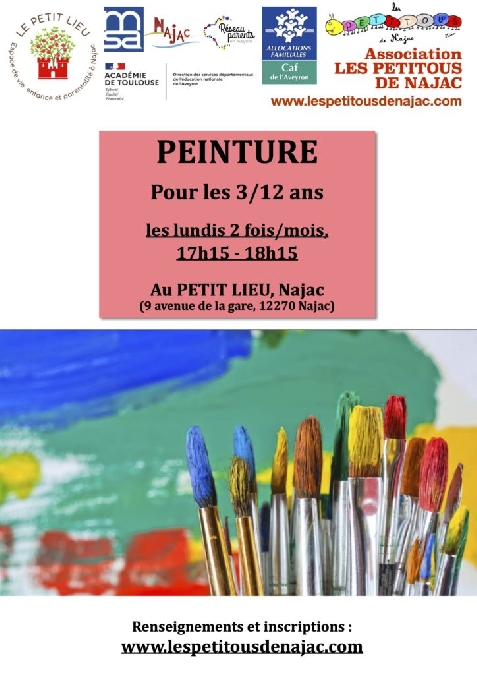 Atelier Peinture - Les Petitous de Najac