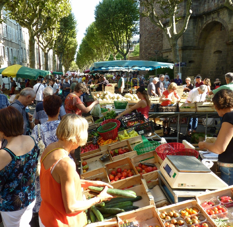 Marché hebdomadaire de Rodez Du 29 mai au 31 août 2024