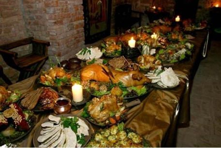 Banquet médiéval à Montarnal