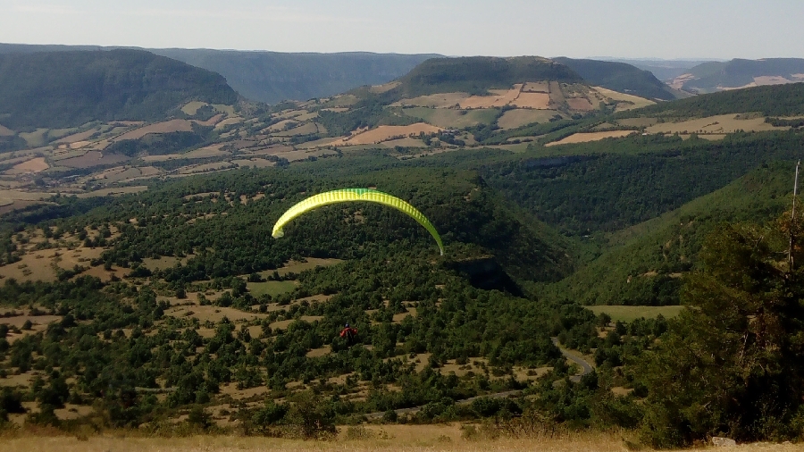 Site de vol libre de parapente de Novis