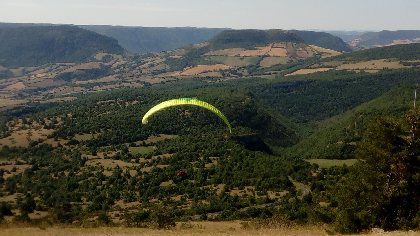 Site de vol libre de parapente de Novis, 