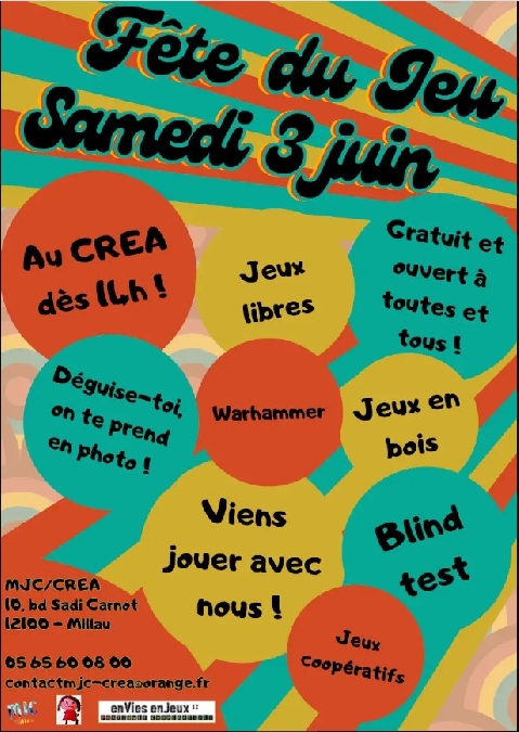 Fête du jeu à la MJC