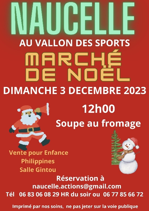 Marché de Noël à Naucelle