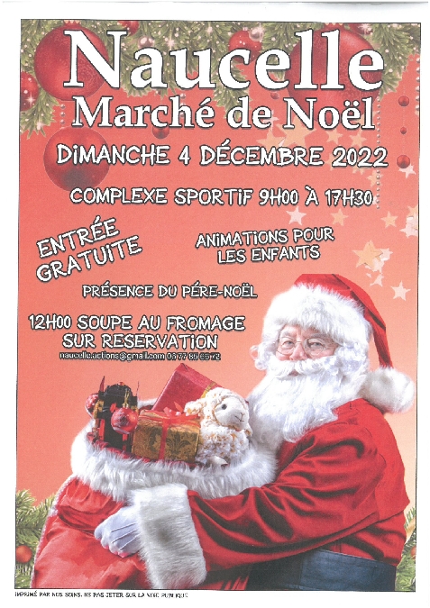 Marché de Noël à Naucelle