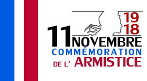 Commémoration de l'armistice de 1918 à St Saturnin de Lenne