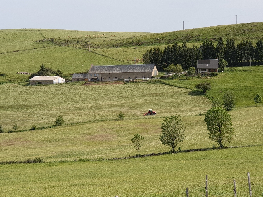 Horizon Aubrac  France Occitanie Aveyron Laguiole 12210