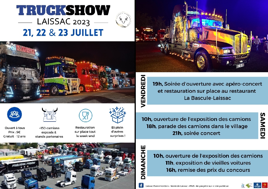 Truckshow à Laissac