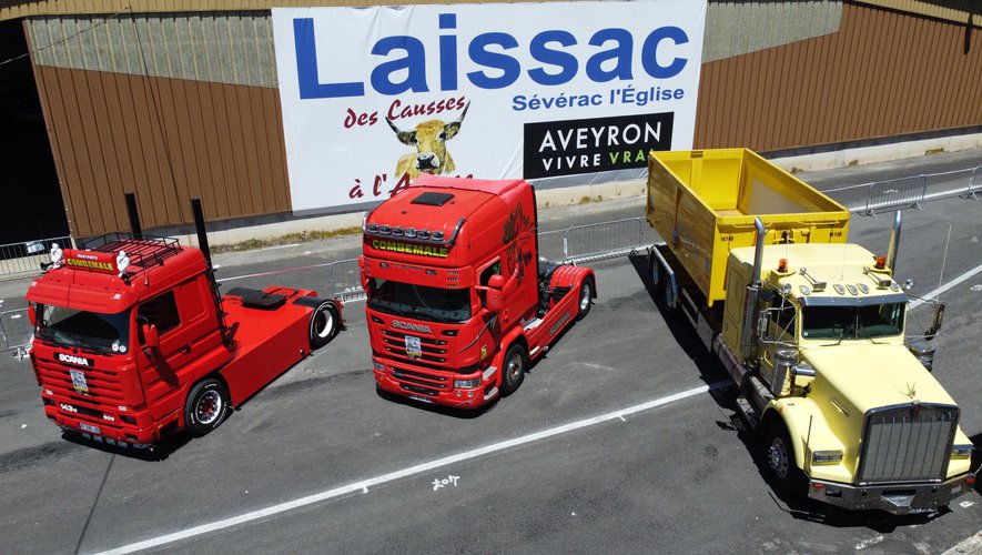 Truck show à Laissac