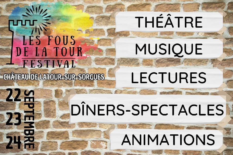 Tarif fou Le Festival des Fous de la Tour ©OFFICE DE TOURISME LARZAC VALLEES Tarif fou Le Festival des Fous de la Tour ©OFFICE DE TOURISME LARZAC VALLEES