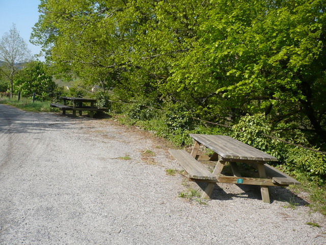 Aire de pique-nique du point de vue