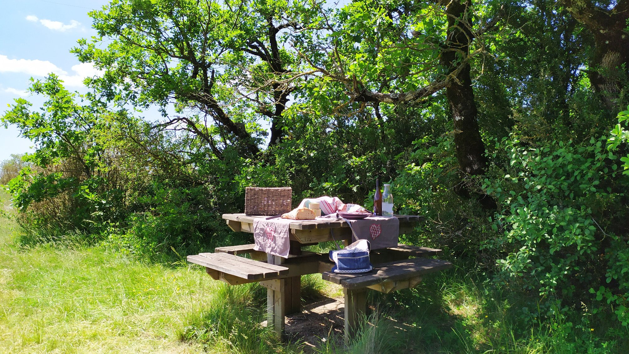 Aire de pique-nique de Gréponac, OFFICE DE TOURISME LARZAC VALLEES