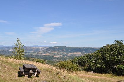 Aire de Vision de Montjaux, OFFICE TOURISME DU PAYS DE LA MUSE ET RASPES DU TARN