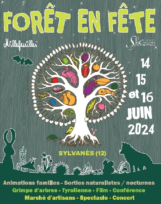 Forêt en Fête Du 14 au 16 juin 2024