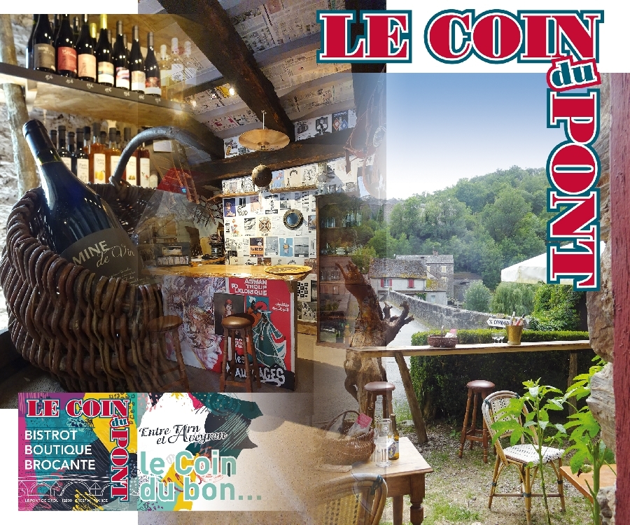 Le Coin du pont : Bistro - Shop - Second-hand store