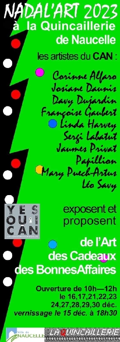 Nadal'Art par le Collectif des Artistes du Naucellois