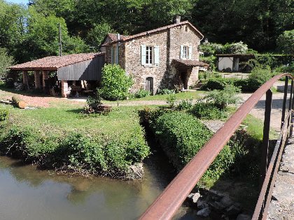Moulin de Cavaillac : gîte Lucien, OT Villefranche-Najac