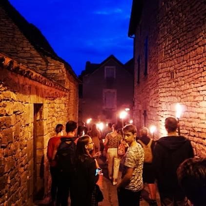 Visites Nocturnes de Villeneuve, OT Villefranche-Najac