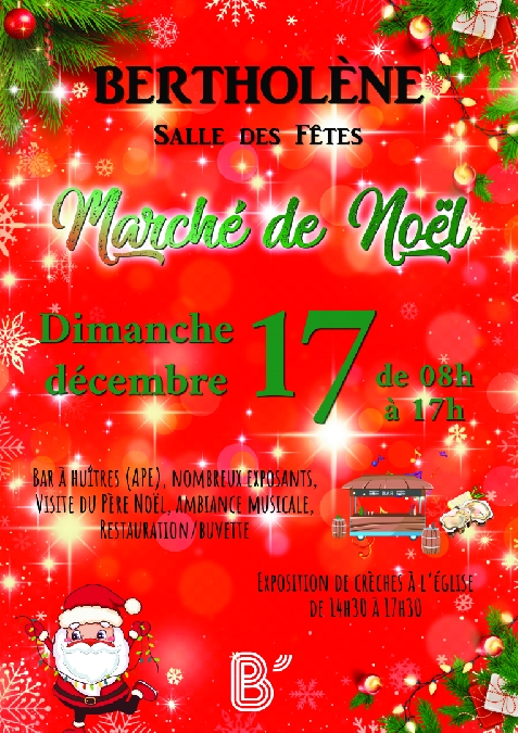 Marché de Noël à Bertholène