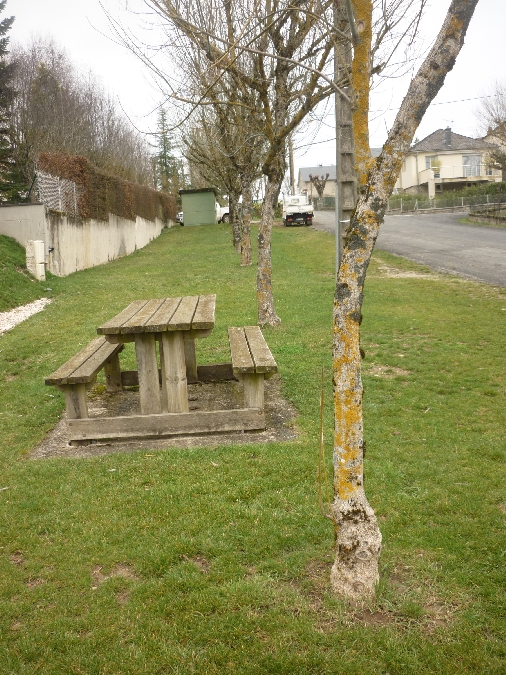 Aire de Pique-nique - Avenue Jean Moulin à Sévérac-le-Château