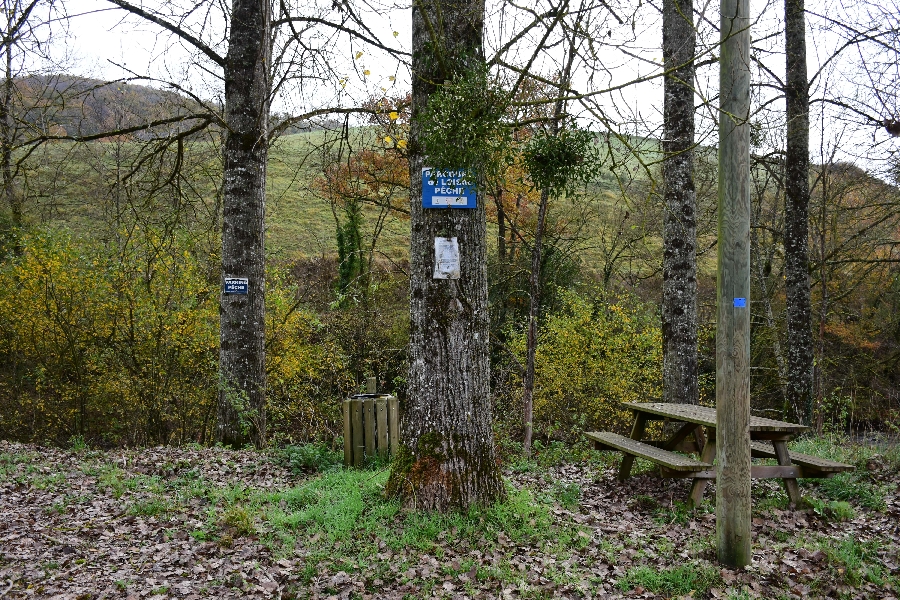 Pêche - La rivière Aveyron à Ayssens