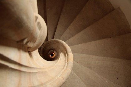 Escalier à vis - Chateau de Taurines, OT PAYS SEGALI EDITH ISSALIS