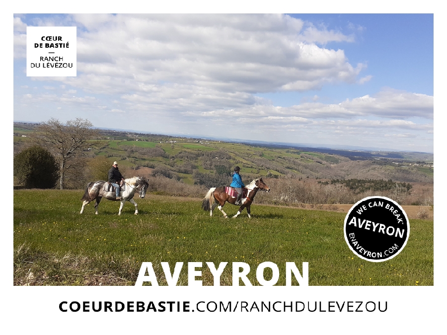 Ranch du Lévézou - Maison d'hôtes Coeur de Bastié