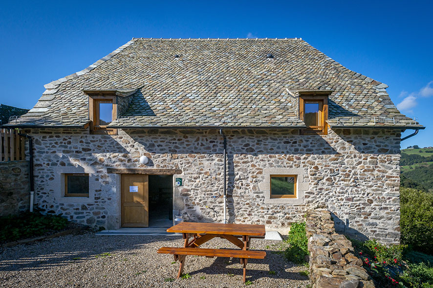 Gîte d'étape de Manhaval  France Occitanie Aveyron Taussac 12600