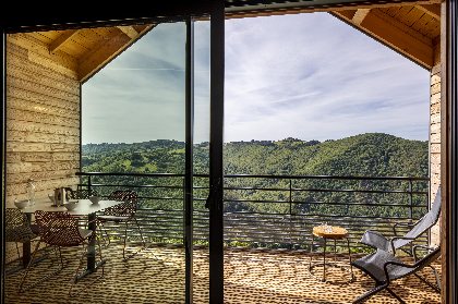 Chalet Entre Ciel et Olt - Lou Ostalet, Espace Marcelle Cayron