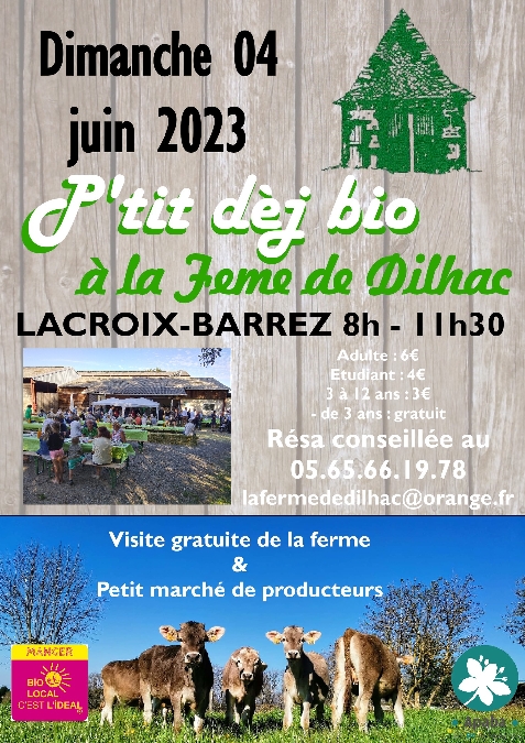 Fête du Lait Bio à la Ferme de Dilhac