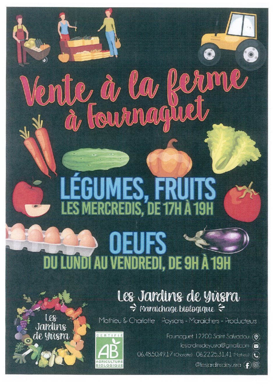 Les jardins de Yusra, OFFICE DE TOURISME AVEYRON SEGALA