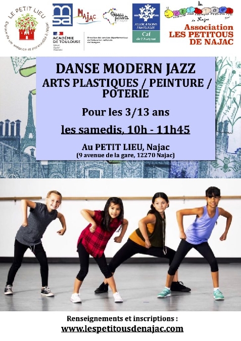 Atelier Danse Modern Jazz et Poterie - Les Petitous de Najac
