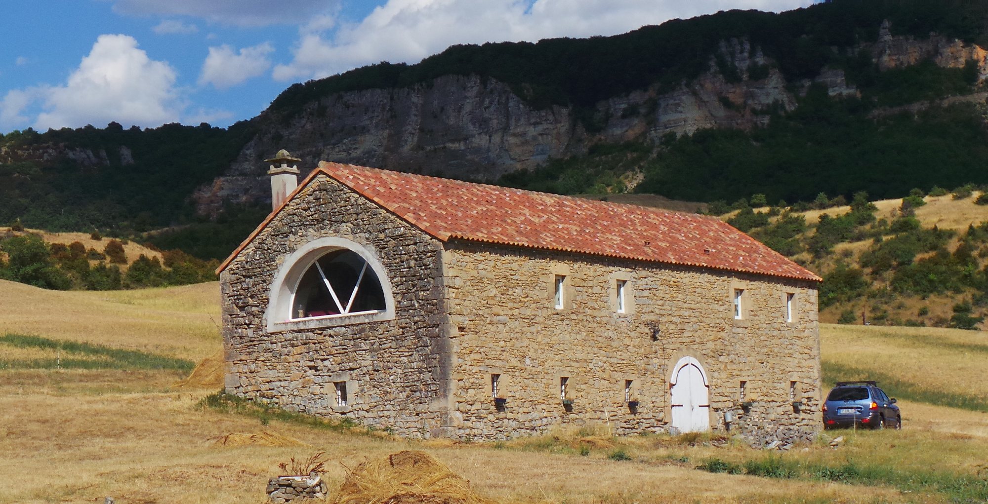 Chambre et table d'hôte Les Louves - Bâtisse, © Dominque ESCACH