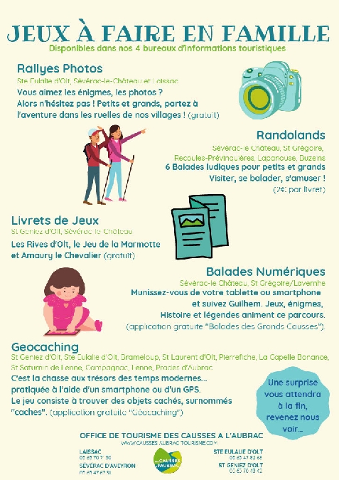 Jeux à faire en famille