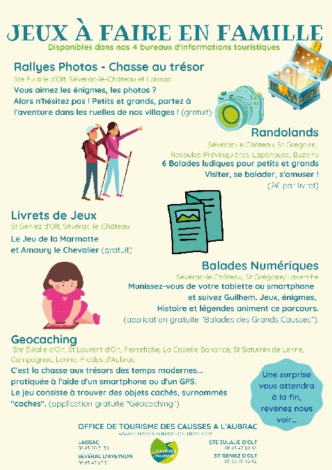 Jeux à faire en famille