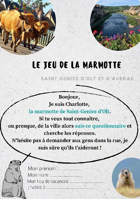 Le jeu de la Marmotte à St Geniez d'Olt