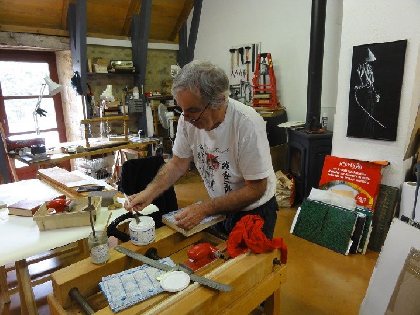 Atelier Reliure, Office de Tourisme des Causses à l'Aubrac