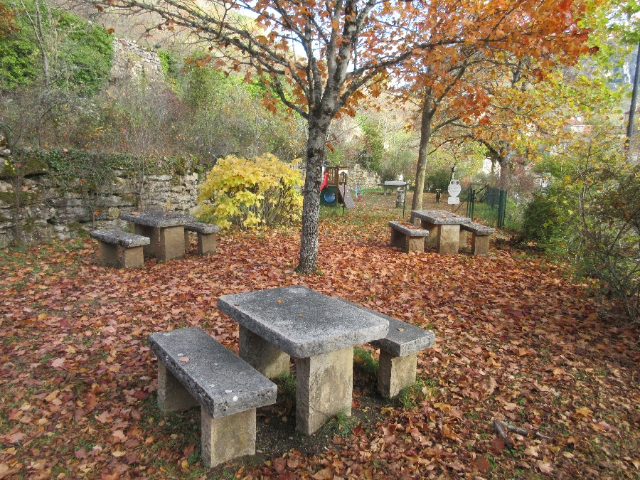 Aire de pique-nique de Peyreleau